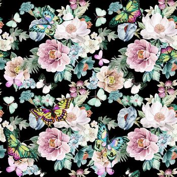 绿植树叶印花华亿平台图片