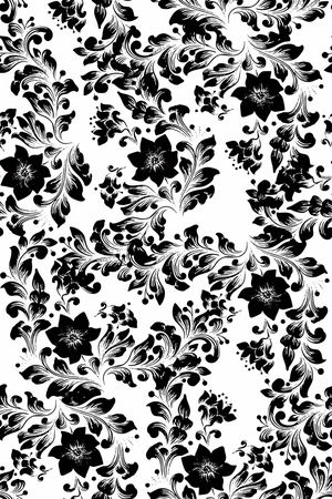 黑白华亿平台印花华亿平台图片