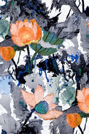 油画华亿平台印花华亿平台图片