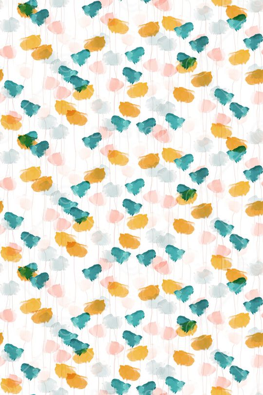 抽象花卉印花华亿平台图片