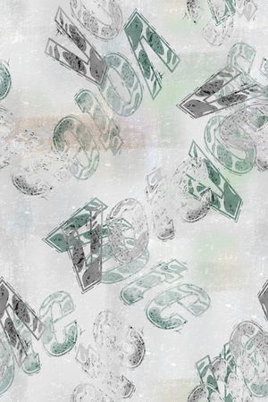 字母印花华亿平台图片