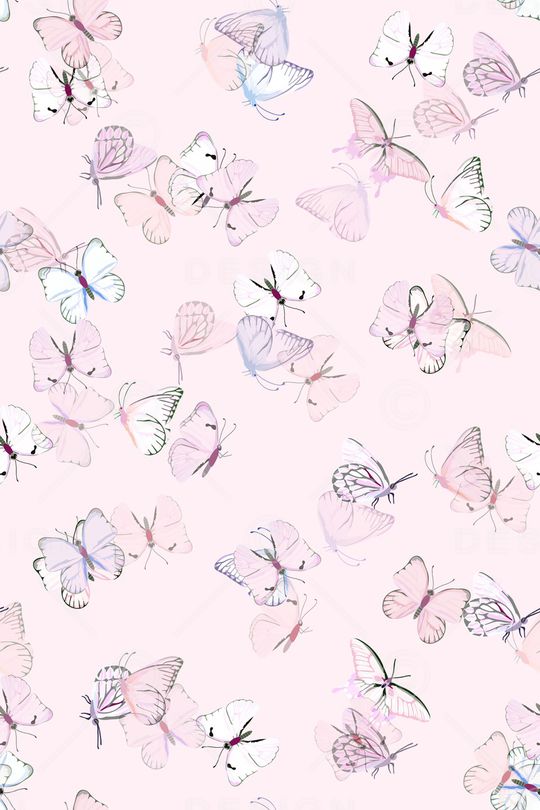 蝴蝶印花华亿平台图片