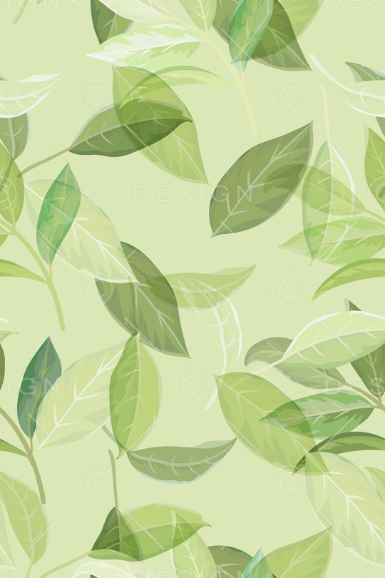 绿植树叶印花华亿平台图片