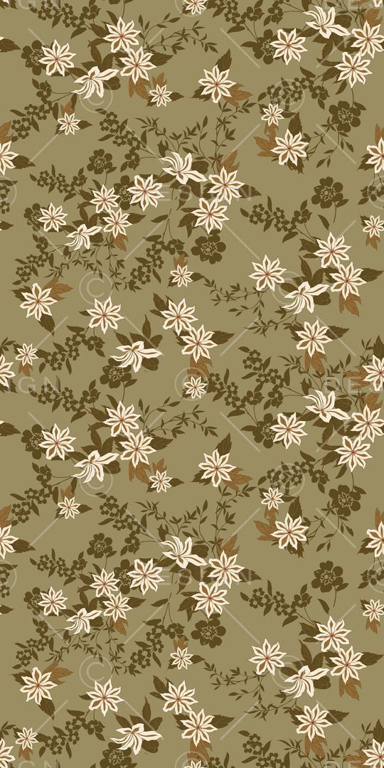 绿植树叶印花华亿平台图片