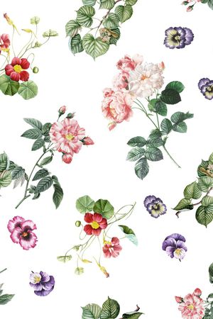 复古印花华亿平台图片