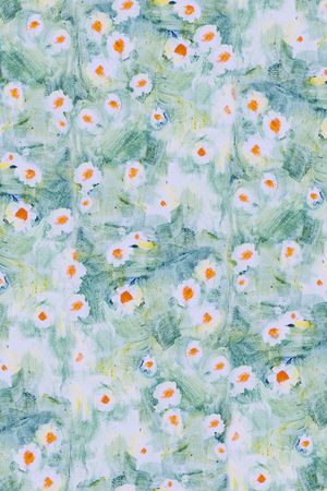 小雏菊印花华亿平台图片