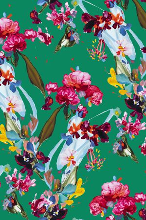 向日葵印花华亿平台图片