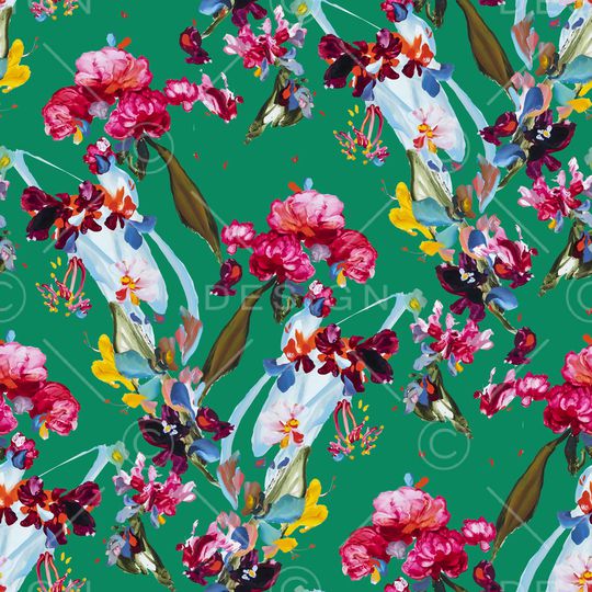 向日葵印花华亿平台图片