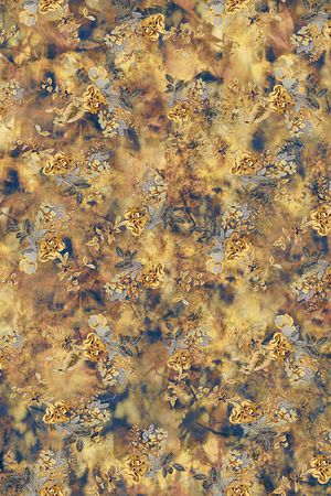 民族花卉印花华亿平台图片