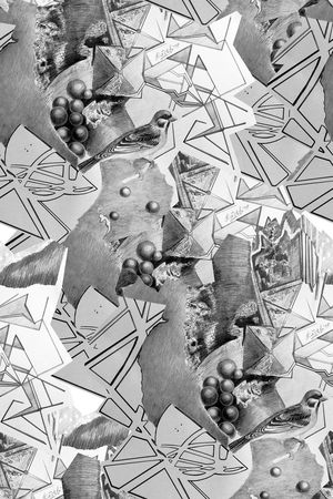 复古印花华亿平台图片