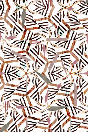 几何印花华亿平台图片