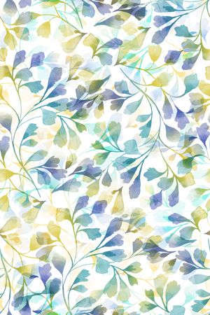 绿植树叶印花华亿平台图片