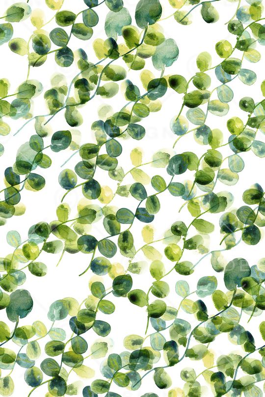 绿植树叶印花华亿平台图片