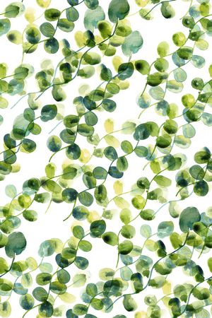 绿植树叶印花华亿平台图片