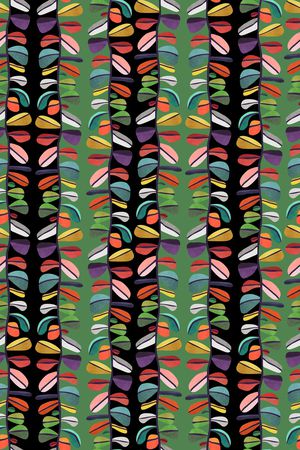 色块印花华亿平台图片