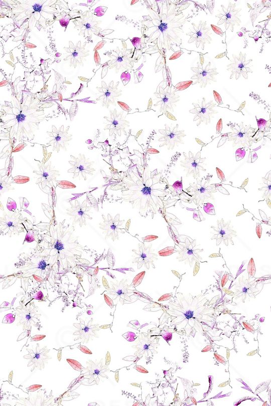 民族花卉印花华亿平台图片