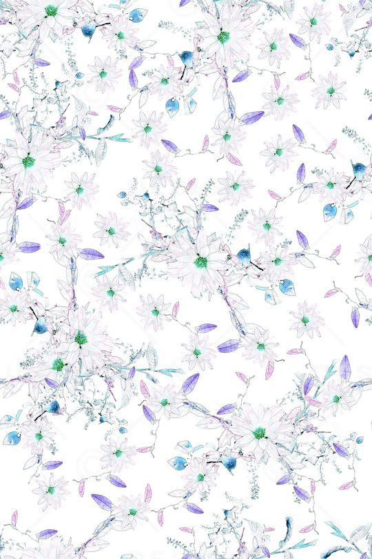 民族花卉印花华亿平台图片