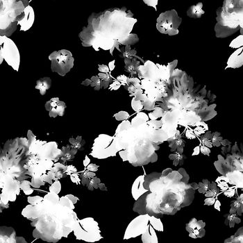 1524961-水彩花-黑