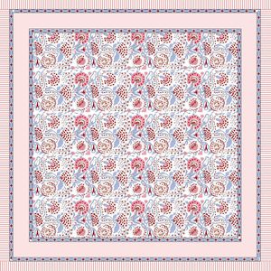 抽象花卉印花华亿平台图片