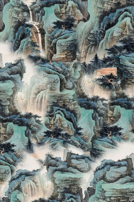 国画印花华亿平台图片