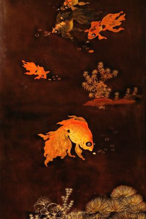 民族花卉印花华亿平台图片