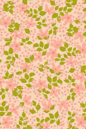 小碎花印花华亿平台图片