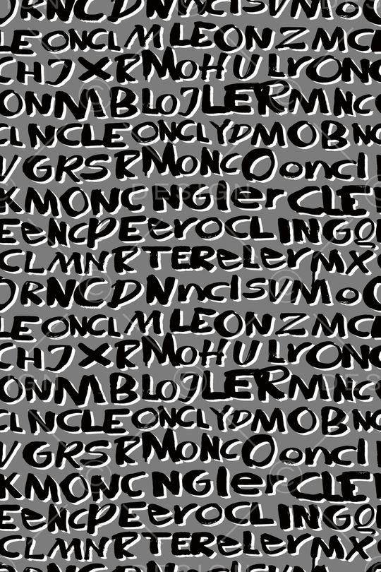 字母印花华亿平台图片