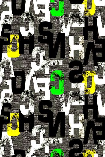 字母印花华亿平台图片