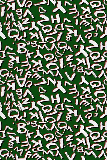 字母印花华亿平台图片