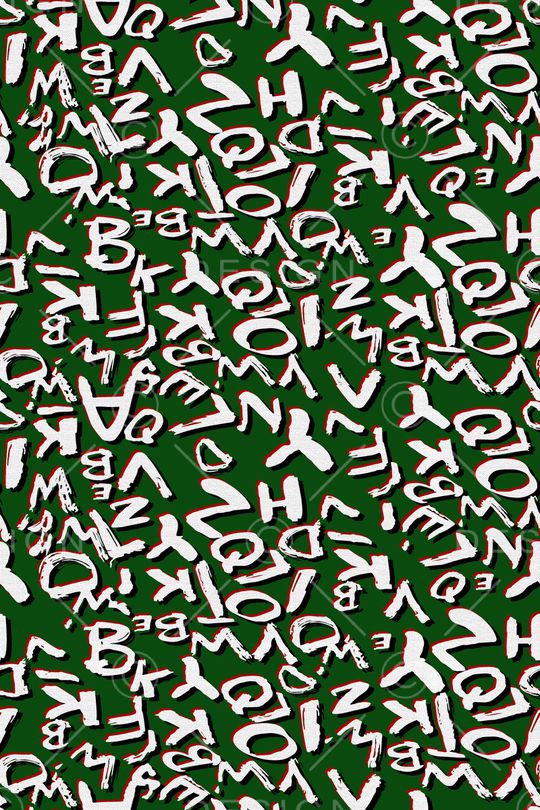 字母印花华亿平台图片