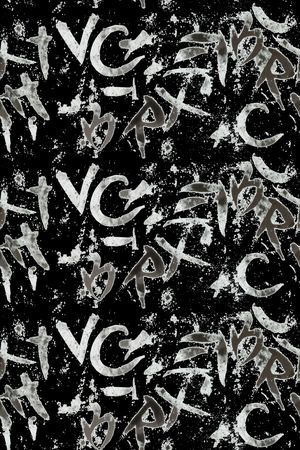 字母印花华亿平台图片