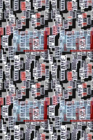 字母印花华亿平台图片