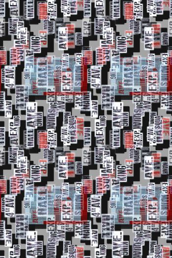 字母印花华亿平台图片