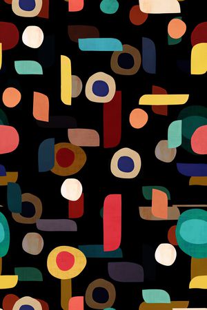 几何印花华亿平台图片