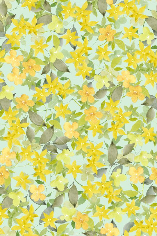 绿植树叶印花华亿平台图片