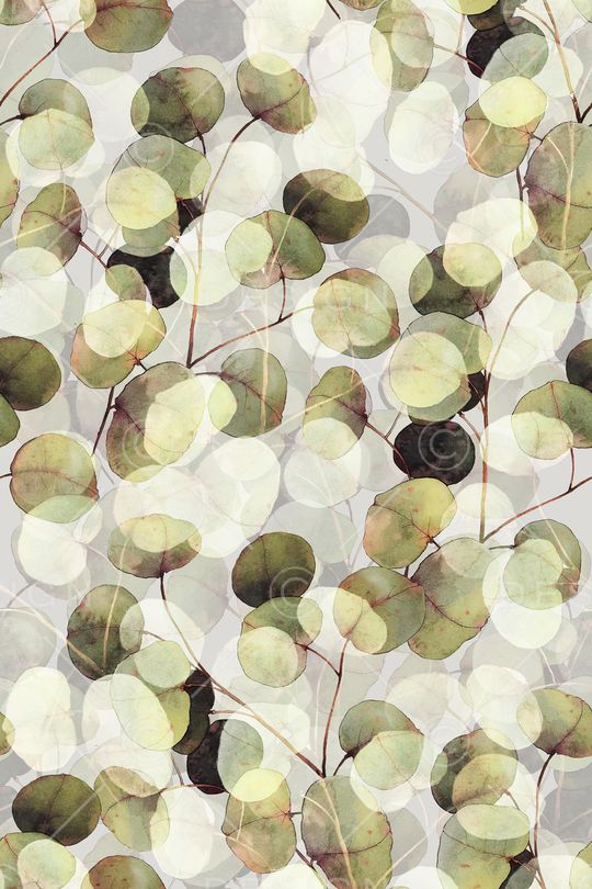 绿植树叶印花华亿平台图片