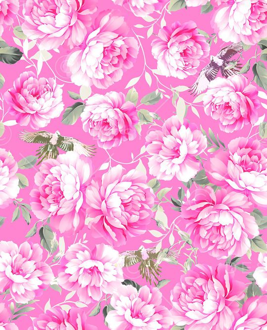 植物印花华亿平台图片