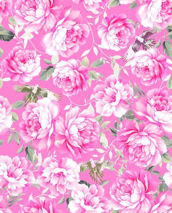 植物印花华亿平台图片