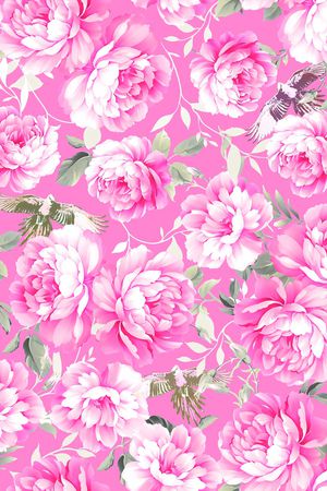 植物印花华亿平台图片