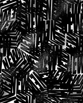 字母满印印花华亿平台图片