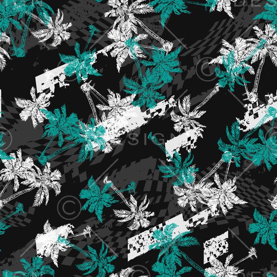 几何印花华亿平台图片