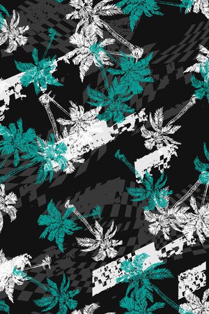 几何印花华亿平台图片