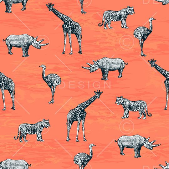 动物印花华亿平台图片