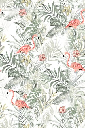 绿植树叶印花华亿平台图片