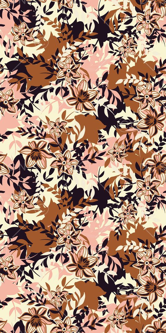 绿植树叶印花华亿平台图片