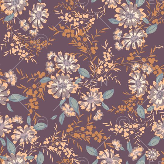 绿植树叶印花华亿平台图片