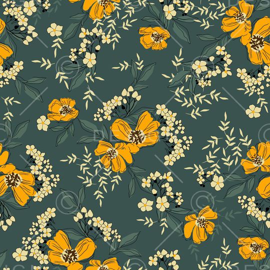 绿植树叶印花华亿平台图片