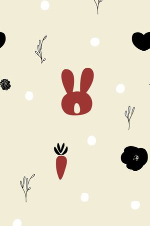 几何花卉印花华亿平台图片