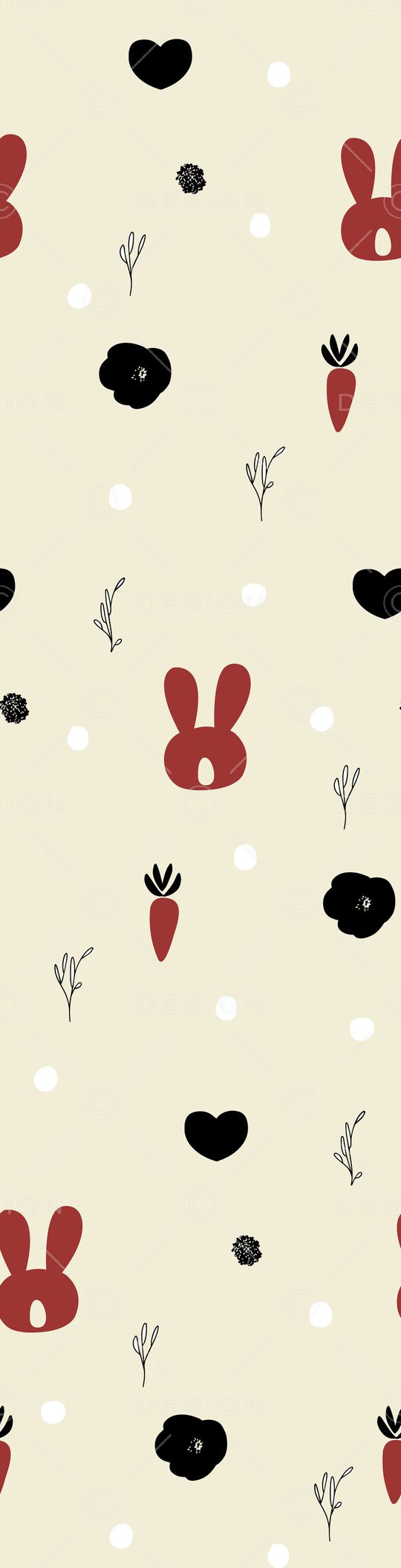 几何花卉印花华亿平台图片