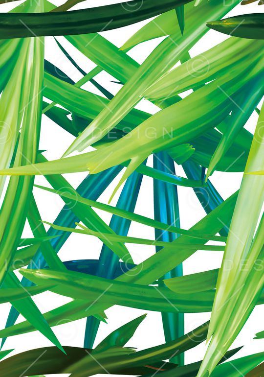 绿植树叶印花华亿平台图片